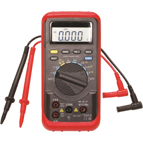 Auto-Ranging Digital Multimeter with Holster Les Distributions ICE