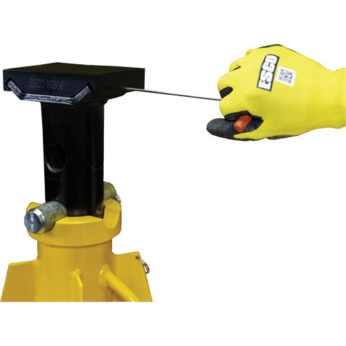 Adaptateur &agrave; dessus plat pour supports de v&eacute;rin ESCO de style haut de 20 et 25 tonnes Les Distributions ICE