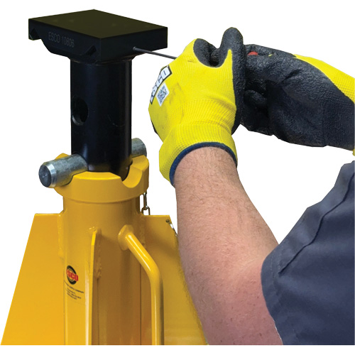 Adaptateur &agrave; dessus plat pour supports de v&eacute;rin ESCO de style haut de 20 et 25 tonnes Les Distributions ICE
