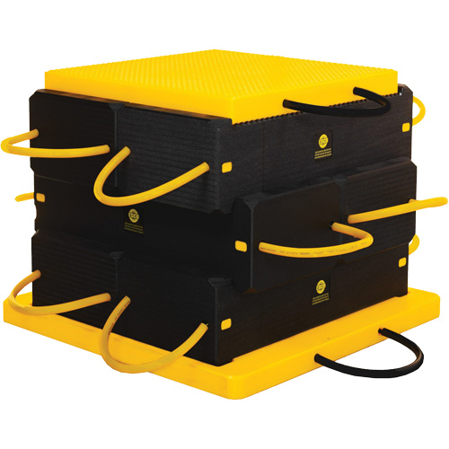 8-Piece CribLok Composite Cribbing System Kit Les Distributions ICE
