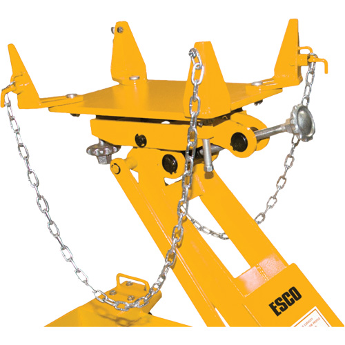 Cric de transmission Yellow Jackit, Cap. de levage 2,2 tonnes Les Distributions ICE