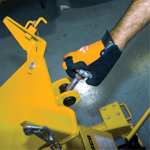 Cric de transmission Yellow Jackit, Cap. de levage 2,2 tonnes Les Distributions ICE