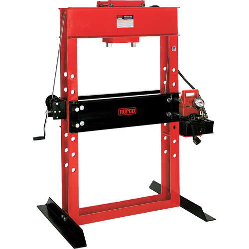 Electro/Hydraulic Pump Operated Shop Press, 50 tons Capacity Les Distributions ICE