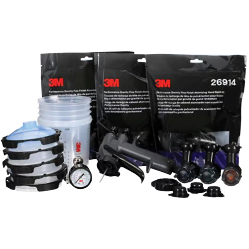 Syst&egrave;me de pistolet pulv&eacute;risateur Performance pour finition fine avec godets PPS, 13 pi³/min, 29 psi Les Distributions ICE