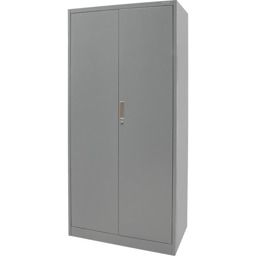 Combination Storage Cabinet, 36" W x 18" D x 72" H, Grey Les Distributions ICE