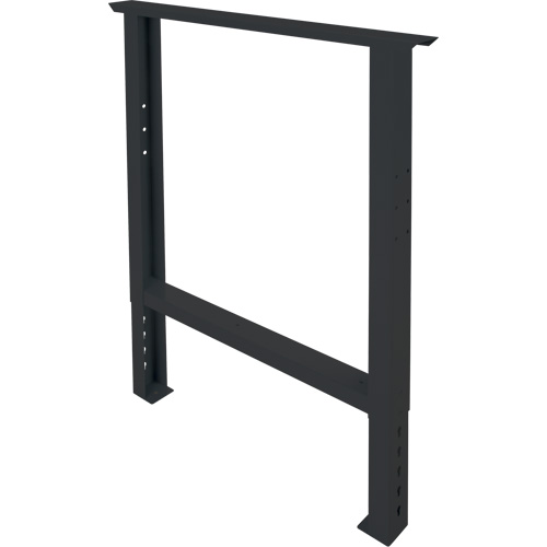 Pattes d'&eacute;tabli pour service industriel, Acier, 30" p x 34" h, Simple Les Distributions ICE