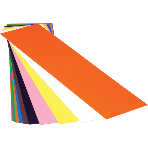 Colour-Coded Plastic Shim Stocks Les Distributions ICE