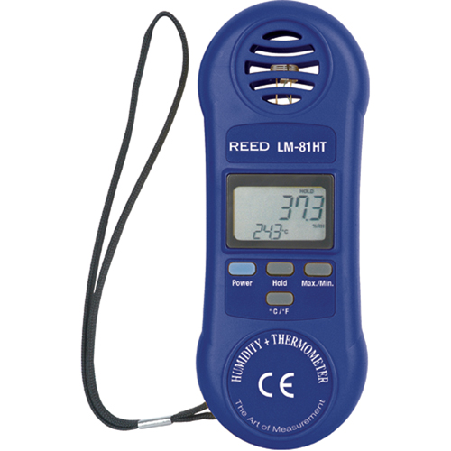 Thermo-hygrom&egrave;tre, 10% - 95% HR, 32° - 122° F (0° - 50°C) Les Distributions ICE