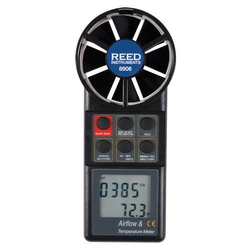 Vane Thermo-Anemometer with Calibration Certificate Les Distributions ICE