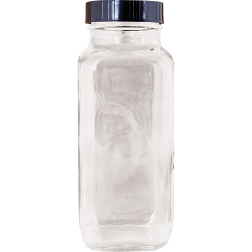 Bouteille, Carr&eacute;e, 8 fl. Oz., Verre Les Distributions ICE
