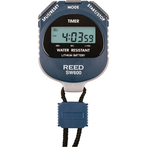 REED SW600 Stopwatch, Digital, Water Resistant Les Distributions ICE