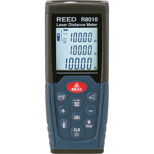 Laser Distance Meters, 0.17' - 328' (0.05 m - 100 m) Range Les Distributions ICE