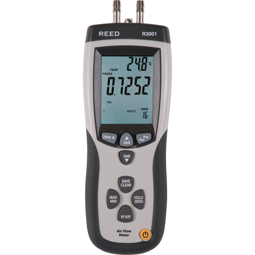 Micromanom&egrave;tre avec certificat de calibration, Num&eacute;rique, 0 - 0,752 PSI Les Distributions ICE