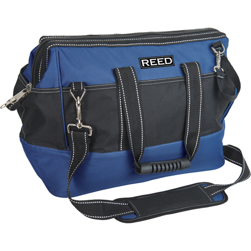 Sac &agrave; outils industriel, Polyester, 33 pochettes, Noir/Bleu Les Distributions ICE