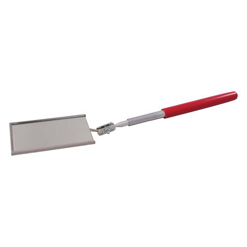 Inspection Mirror, Rectangular, 3-1/2" L x 3-1/2" W, Non Telescopic Les Distributions ICE