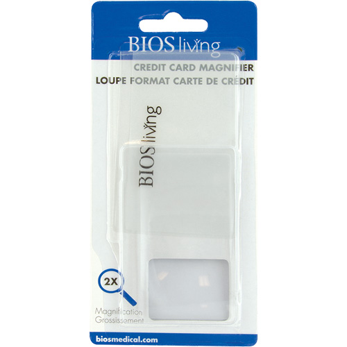 Loupe de format carte de cr&eacute;dit Les Distributions ICE