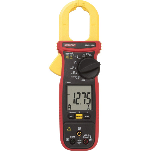 AMP-310 Motor Maintenance TRMS Clamp Meter, AC/DC Voltage, AC Current Les Distributions ICE