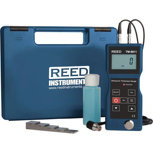 Ultrasonic Thickness Gauge Kit, Digital Display Les Distributions ICE