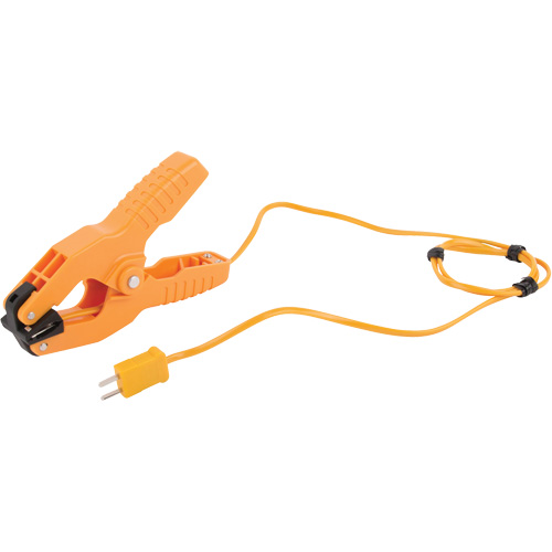 Type K Pipe Clamp Thermocouple Probe, 200 °C (392°F) Max. Temp. Les Distributions ICE