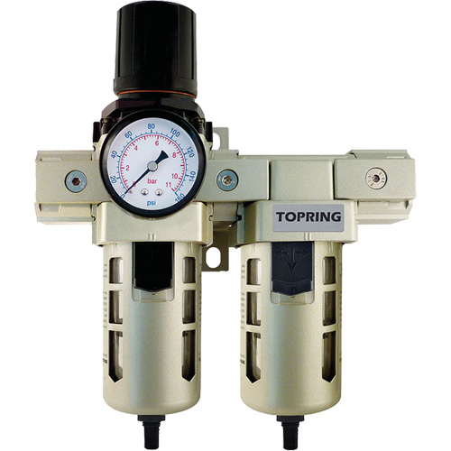 Airflo 400 Filter, Regulator & Coalescing Filter, 1/2" NPT, 150 PSI, 1.5 fl. Oz. Capacity Les Distributions ICE