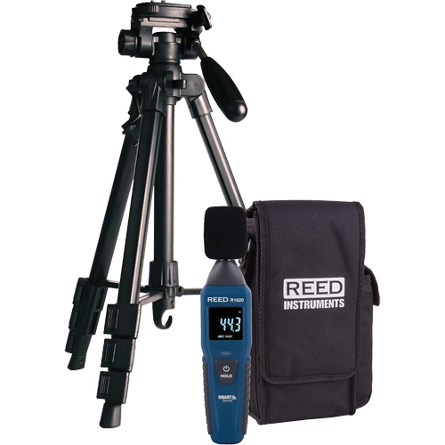 R1620 Smart Series Sound Level Meter with Tripod, 30 - 130 dB Measuring Range Les Distributions ICE