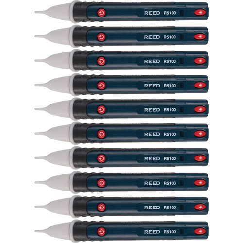 Non-Contact Voltage Detector with Flashlight, 24 VAC - 1000 VAC, Display & Sound Alert Les Distributions ICE