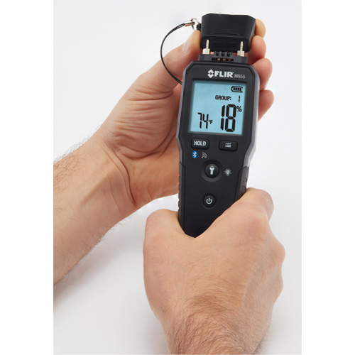 Pin Moisture Meter with Bluetooth&reg;, 1 - 99% Moisture Range Les Distributions ICE