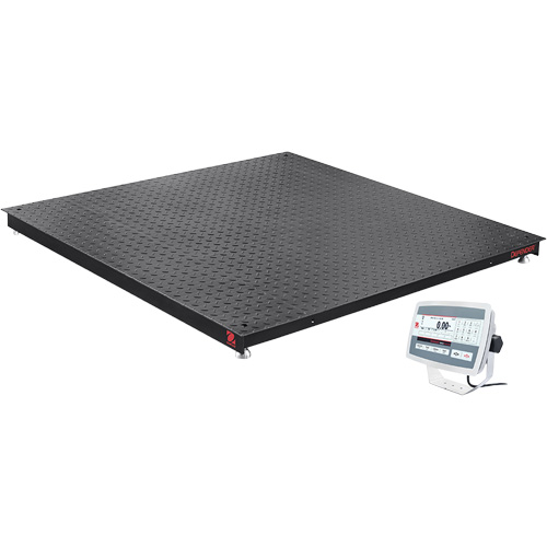 Balance de plancher DEFENDER 5000, Capacit&eacute; de 5000 lb, 48" la x 48" lo Les Distributions ICE