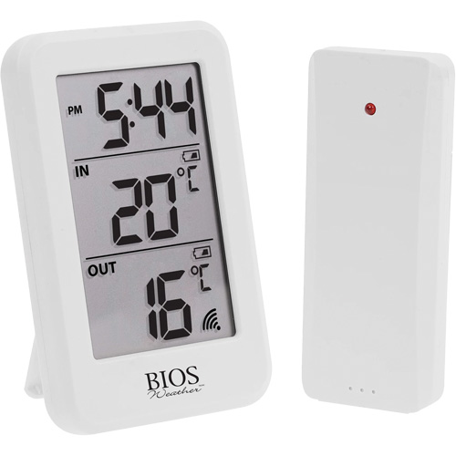 Thermom&egrave;tre sans fil int&eacute;rieur/ext&eacute;rieur, Sans contact, Num&eacute;rique, -40-158°F (-40-70°C) Les Distributions ICE