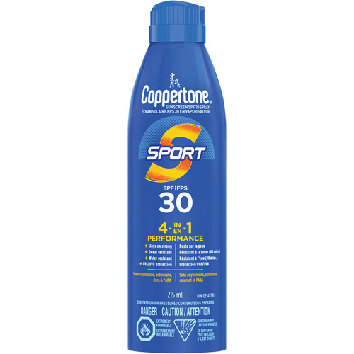 Sport&reg; Water Resistant Sunscreen, SPF 30, Aerosol Les Distributions ICE