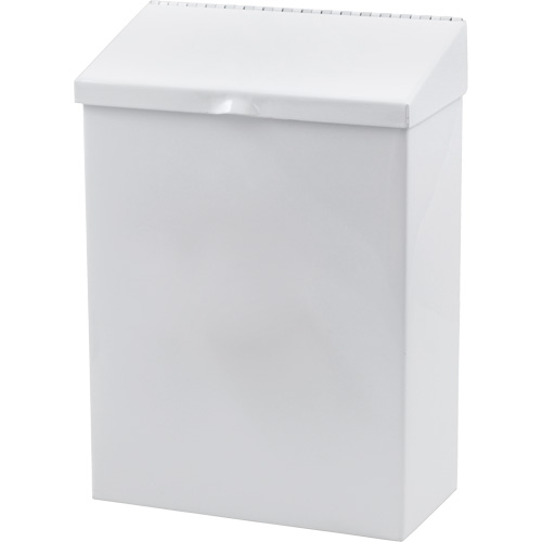 R&eacute;cipient en m&eacute;tal pour les produits menstruels Health Gards Les Distributions ICE