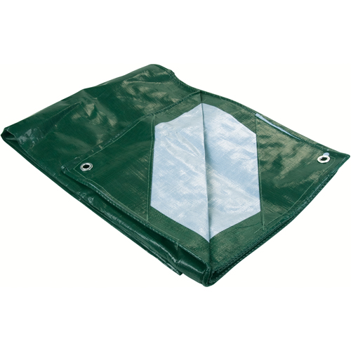 Tarp, Heavy-Duty, Green, 12' x 10' x 9 mils Les Distributions ICE