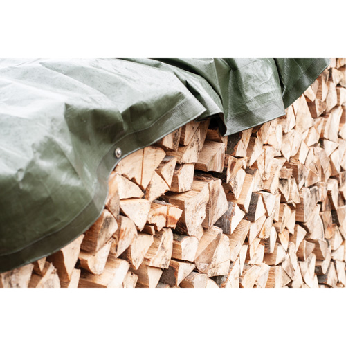 Tarp, Heavy-Duty, Green, 8' x 6' x 9 mils Les Distributions ICE