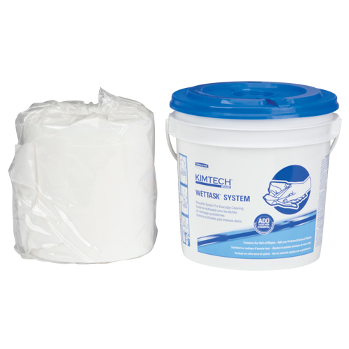 Wettask* Wipers for Solvents, 570 Wipes, 12" x 6" Les Distributions ICE