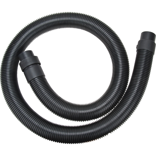 Tuyau souple de 7' pour r&eacute;servoir nervur&eacute; pour aspirateurs industriels en acier inoxydable pour d&eacute;chets secs/humides Les Distributions ICE