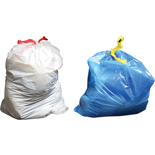 Sacs &agrave; d&eacute;chets Sure-Tie, Fort, 33" la x 38" lo, 0,9 mils, Transparent, Capacit&eacute; 121,13 L (32 gal.) Les Distributions ICE