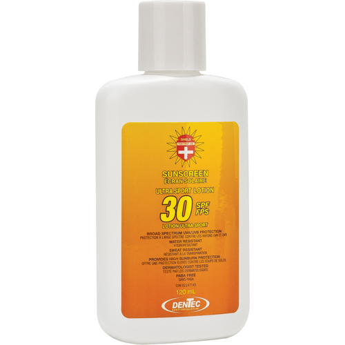 &eacute;cran solaire Shield, FPS 30, Lotion Les Distributions ICE