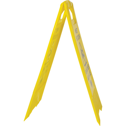Safety Wet Floor Sign, Bilingual with Pictogram Les Distributions ICE
