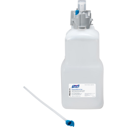 Savon professionnel doux, Mousse, 2,3 L, Sans parfum Les Distributions ICE
