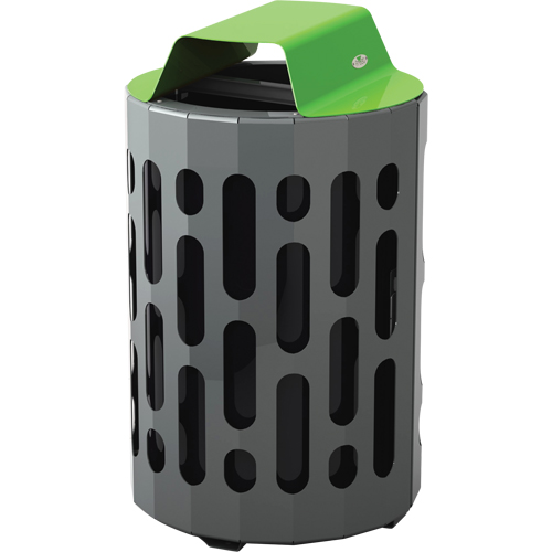2020 Stingray Waste Receptacles, Metal, 42 US gal. Les Distributions ICE