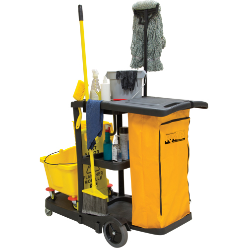 Janitor Cleaning Cart Les Distributions ICE