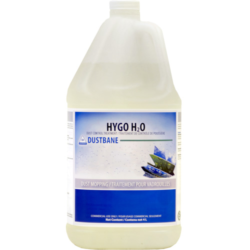 Traitement de contr&ocirc;le de poussi&egrave;re Hygo H2O, 4 L, Cruche Les Distributions ICE