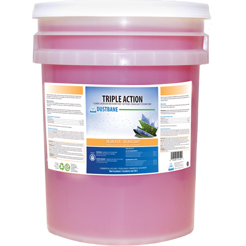 Triple Action Disinfecting Cleaner & Degreaser, 20 L, Pail Les Distributions ICE