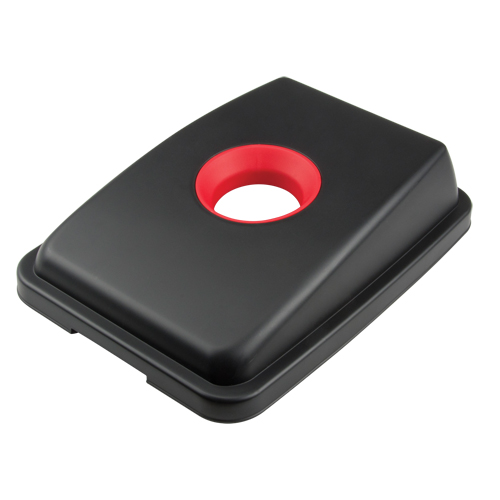 Waste Classification - Lid, Open Lid, Plastic, Fits Container Size: 17-1/4" x 12-1/2" Les Distributions ICE