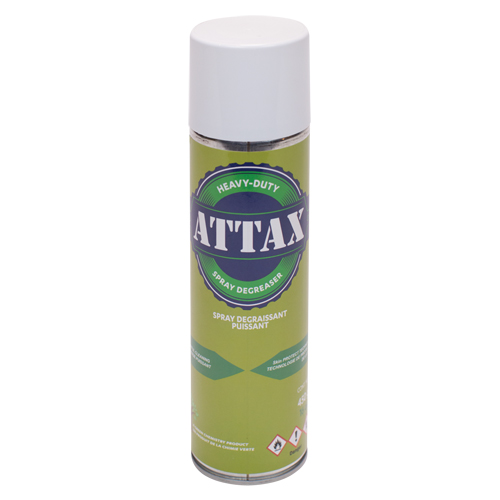 D&eacute;graissant liquide ATTAX, 16 oz, Canette a&eacute;rosol Les Distributions ICE