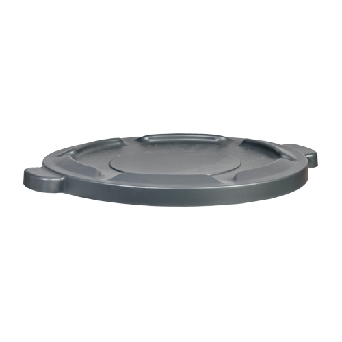 Couvercle pour contenant &agrave; d&eacute;chets de 32 gallons, Couvercle plat, Plastique/Poly&eacute;thyl&egrave;ne, Convient aux contenants 22" dia. Les Distributions ICE