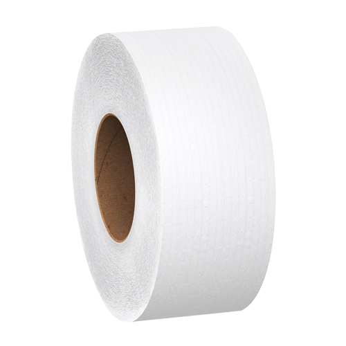 Papier hygi&eacute;nique JRT junior Scott, Rouleau G&eacute;ant, 2 Pli, Longueur 1000', Blanc Les Distributions ICE