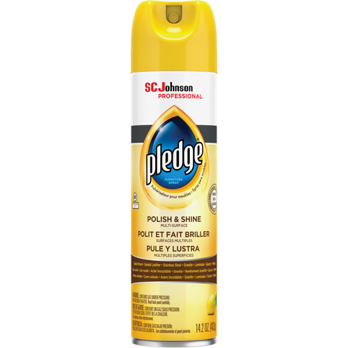 Poli &agrave; meubles Pledge au citron, 14,2 oz., Canette a&eacute;rosol Les Distributions ICE