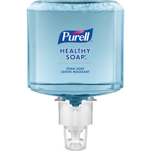 Savon doux pour les mains ES6 Healthy Soap, Mousse, 1,2 L, Sans parfum Les Distributions ICE