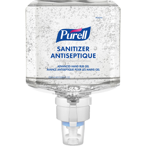 Gel d&eacute;sinfectant avanc&eacute; pour les mains ES8, 1200 ml, Cartouche de recharge, 70 % alcool Les Distributions ICE